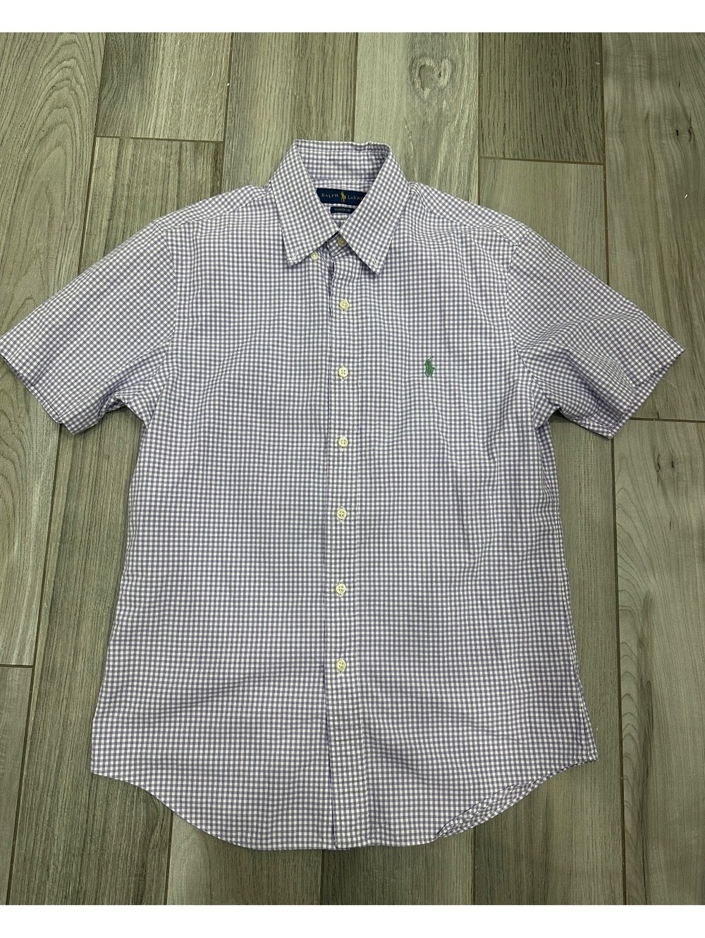 Ralph Lauren Classic Fit Short Sleeve Checkered Shirt SP